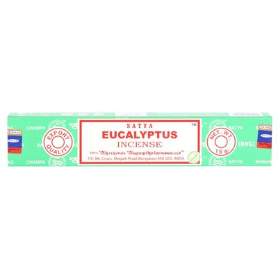 Satya Eucalyptus Incense Sticks 15g Box